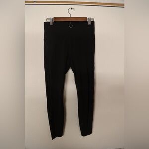 Athleta Shakti Mesh 7/8 Tight Black Size M High Rise Leggings